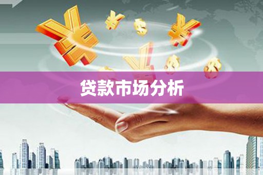 崇安贷款市场分析