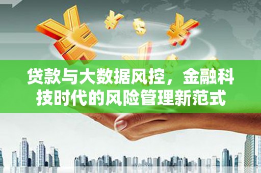 崇安贷款与大数据风控，金融科技时代的风险管理新范式