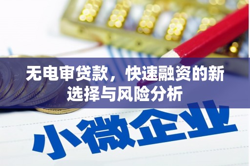 崇安无电审贷款，快速融资的新选择与风险分析
