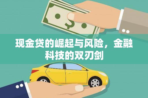 崇安现金贷的崛起与风险，金融科技的双刃剑