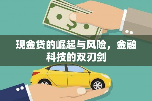 崇安现金贷的崛起与风险，金融科技的双刃剑