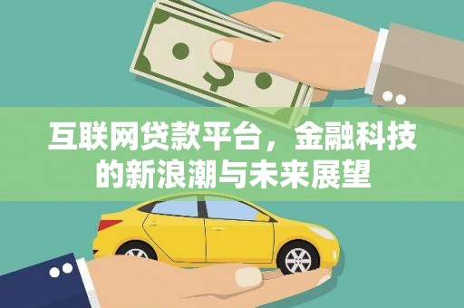 崇安互联网贷款平台，金融科技的新浪潮与未来展望