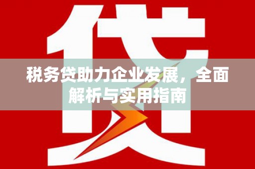 崇安税务贷助力企业发展，全面解析与实用指南