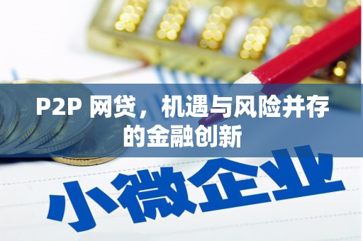 崇安P2P 网贷，机遇与风险并存的金融创新