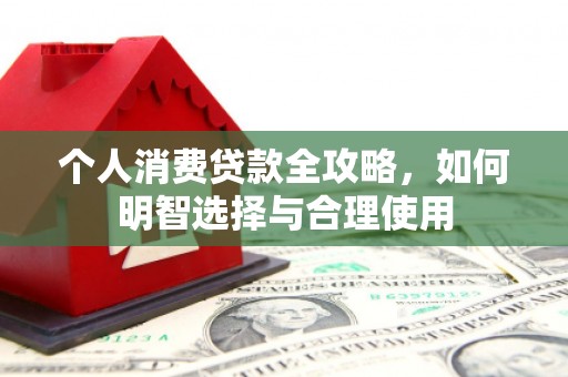 崇安个人消费贷款全攻略，如何明智选择与合理使用