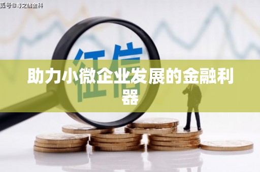 崇安助力小微企业发展的金融利器